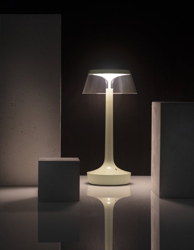Flos Bon Jour Unplugged table lamp, fresh mint, decoration image