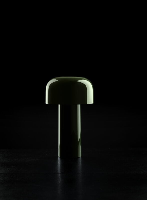 Flos Bellhop portable lamp, green, decoration image