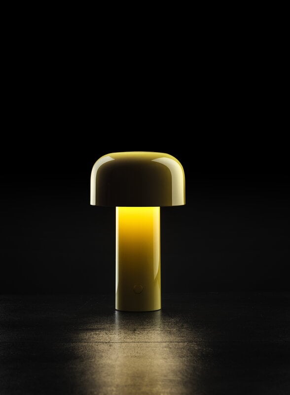 Flos Bellhop portable lamp, yellow, decoration image