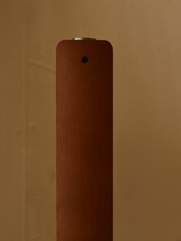 Flos Seki-han floor lamp, brown, decoration image