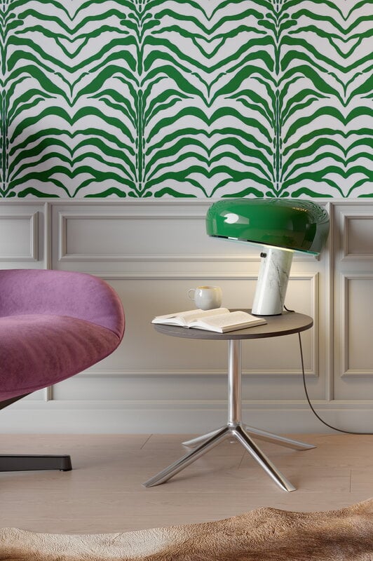 Flos Snoopy table lamp, green, decoration image