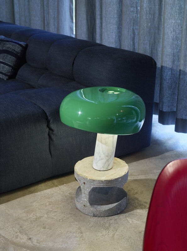 Flos Snoopy table lamp, green, decoration image
