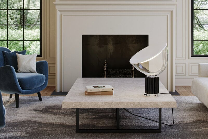 Flos Lampada da tavolo Taccia, nera, immagine decorativa