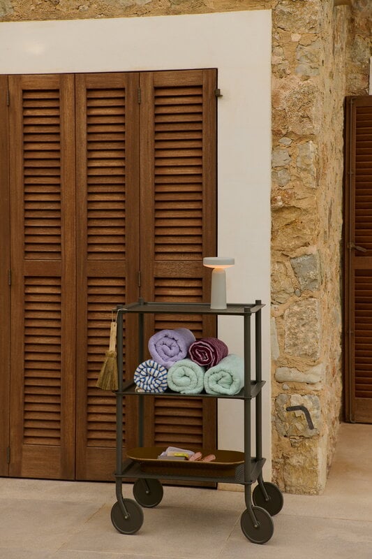 Muuto Lampada portatile Ease, verde, immagine decorativa
