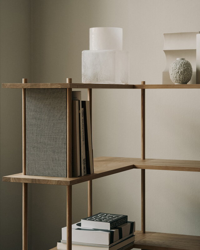 Fogia Bond W106 shelf, lacquered oak, view 7