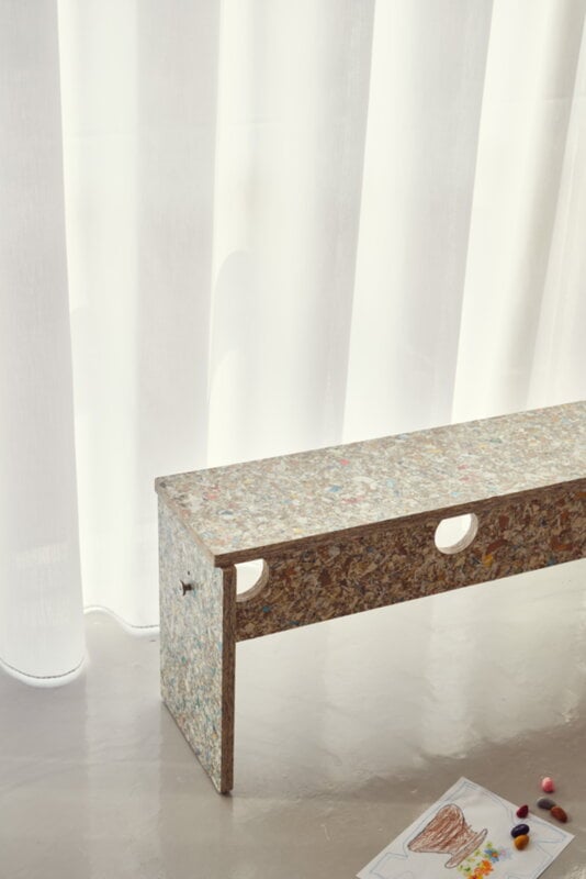 Form & Refine Remake bench, 95 cm, decoration image