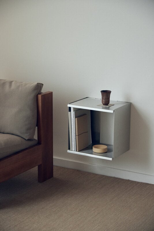 Form & Refine Taper Cube Box shelf, 34 x 35 cm, stainless steel, view 6