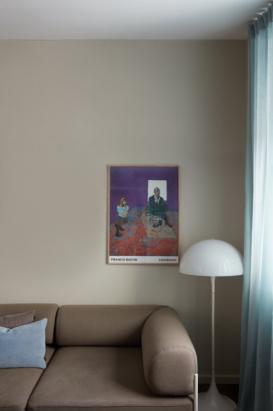 Louisiana Museum of Modern Art Francis Bacon - Man and Child 1963, affiche A1, image décorative