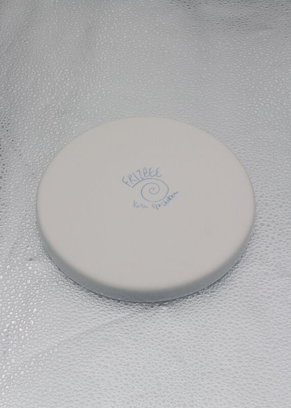 Frizbee Ceramics Baby-Teller, KOTA hellblau-grau, dekorationsbild
