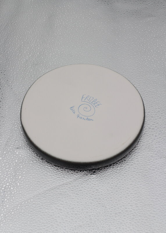Frizbee Ceramics Plato para bebé, KOTA negro, imagen de decoración