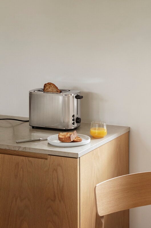 Georg Jensen Bernadotte toaster, stainless steel, decoration image