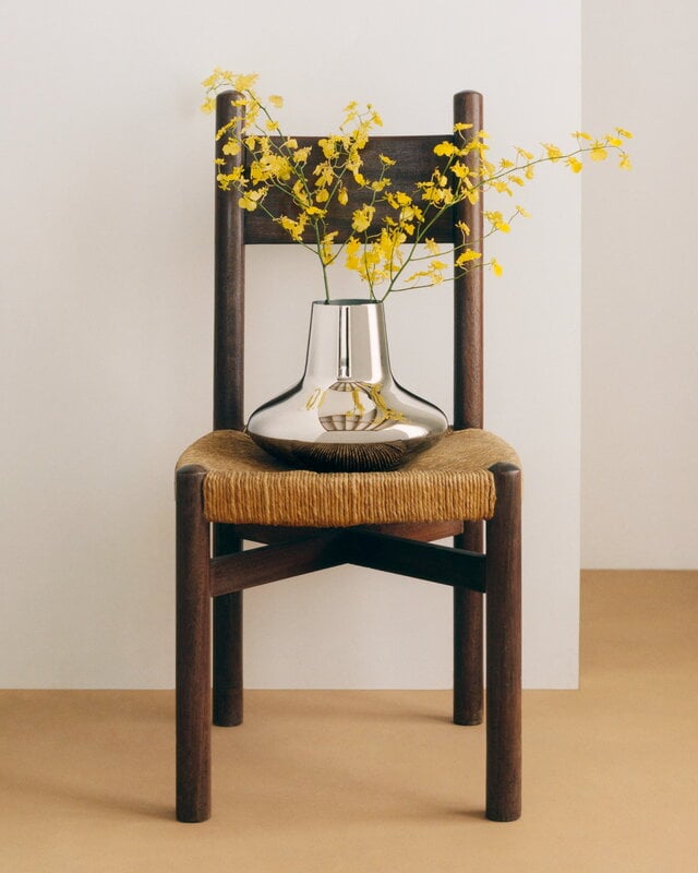 Georg Jensen HK vase, steel, large, decoration image