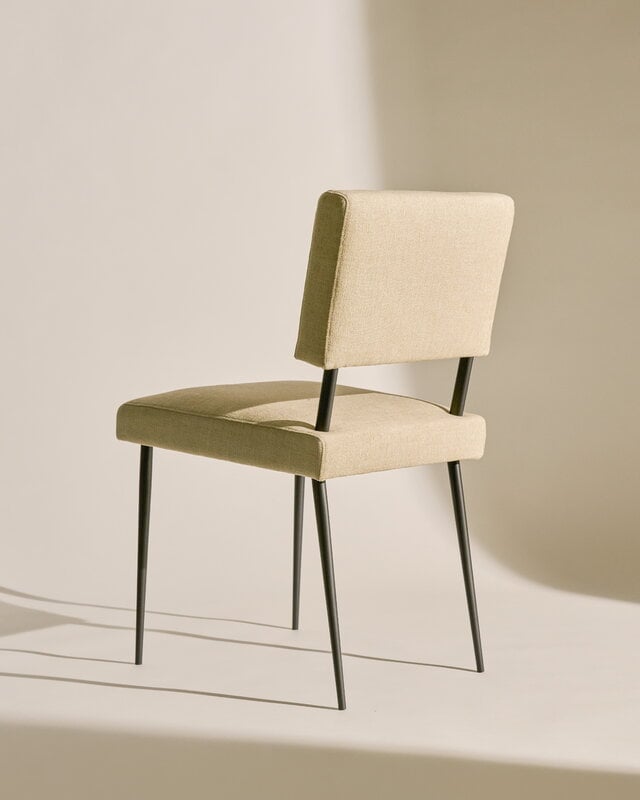 GUBI M-Chair tuoli, mattamusta - JAB Bonito 075, näkymä 5