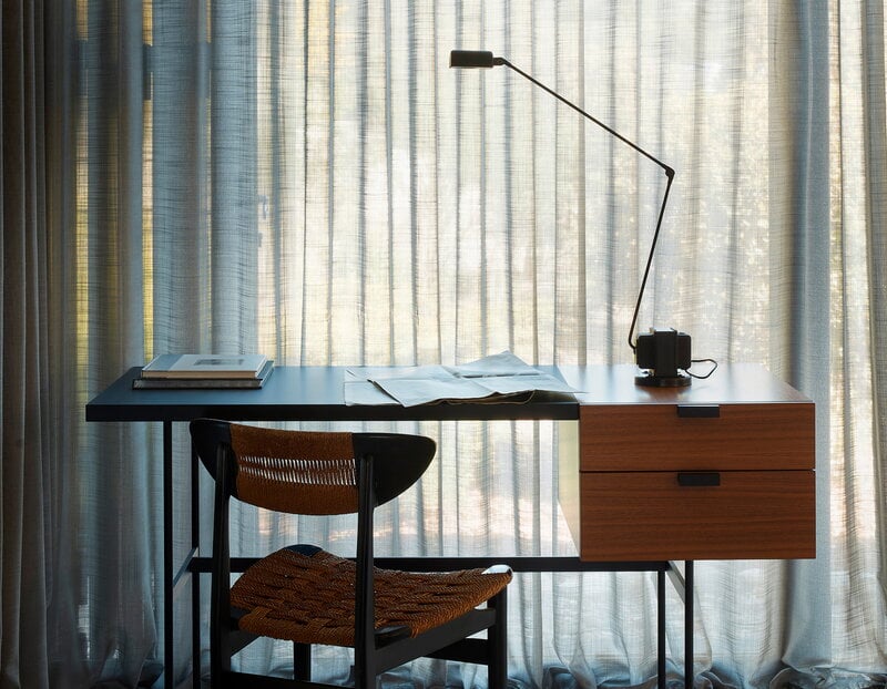 Lumina Lámpara de mesa Daphine, negro soft-touch, imagen de decoración