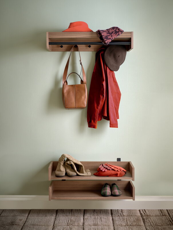 Maze Gentle hat rack, walnut, view 2