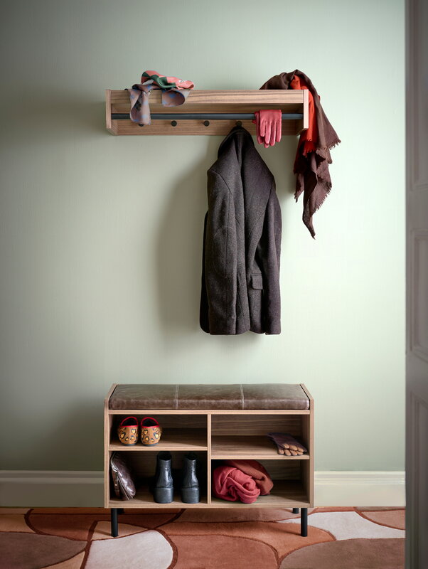 Maze Gentle storage bench, walnut, view 3