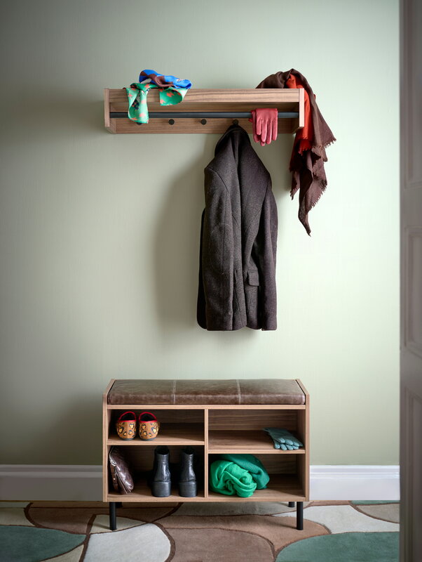 Maze Gentle storage bench, walnut, view 2