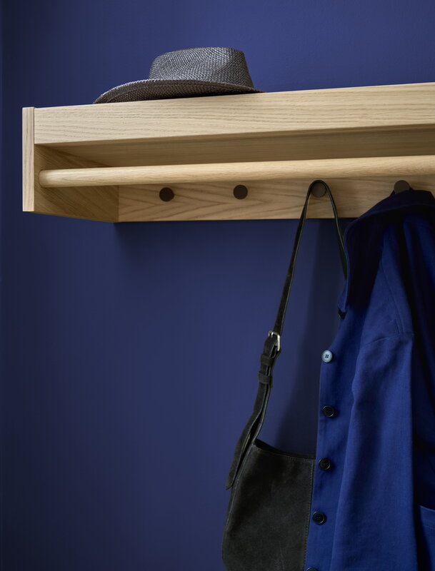 Maze Gentle hat rack, oak, view 4