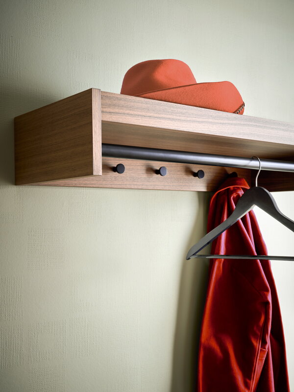 Maze Gentle hat rack, walnut, view 4