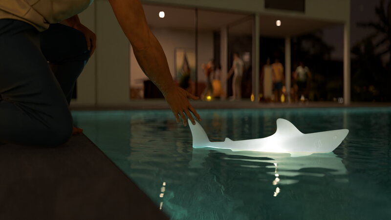 Goodnight Light The Bobb lamp, white, decoration image