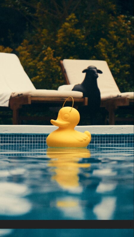 Goodnight Light The Duck Duck lamp, S, yellow, decoration image