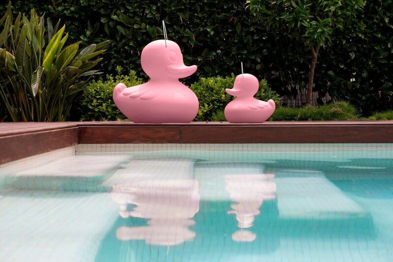 Goodnight Light The Duck Duck lamp, XL, pink, decoration image