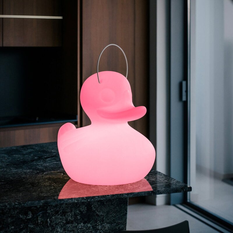 Goodnight Light The Duck Duck lamp, XL, pink, decoration image