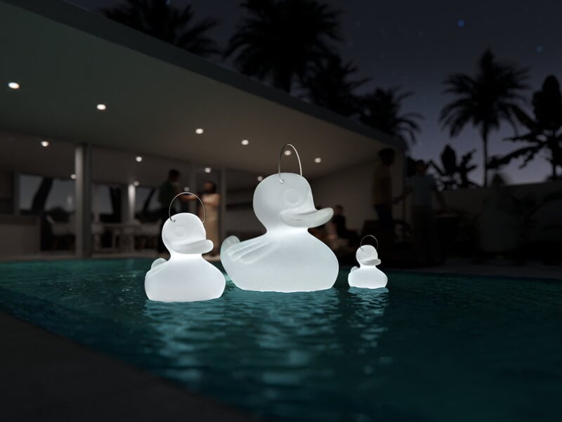 Goodnight Light The Duck Duck lamp, XL, white, decoration image