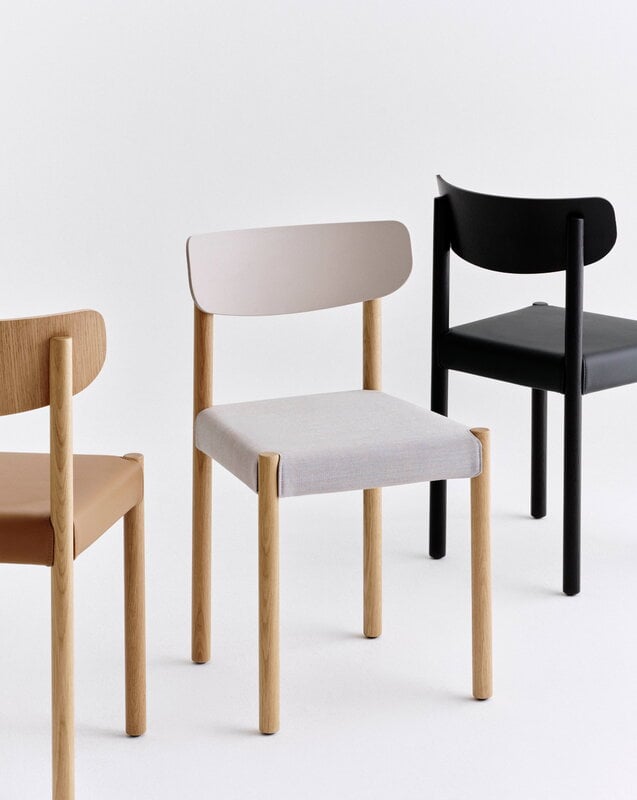 HAY Pack chair 11 tuoli, musta tammi - Grano musta, näkymä 6