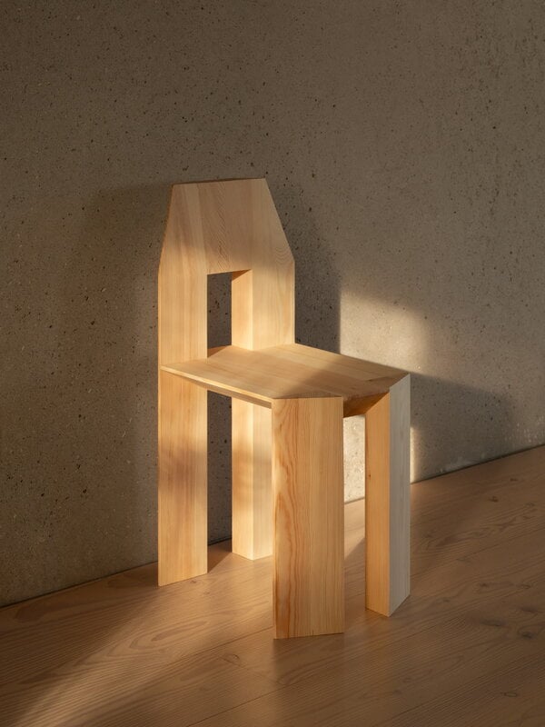 Hem Min chair, light pine, view 14