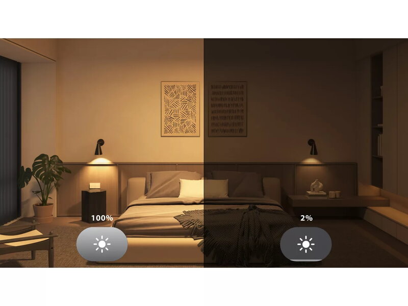 Philips Hue Essential smart bulb 4.7W GU10 345lm 2200-6500K, decoration image