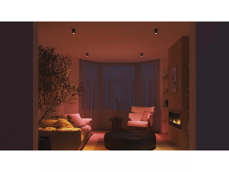 Philips Hue Essential smart bulb 4.7W GU10 345lm 2200-6500K, decoration image