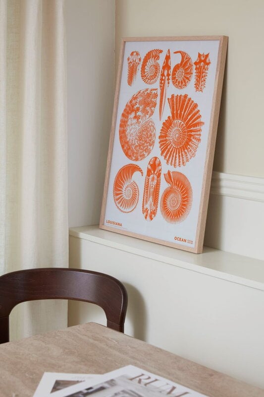 Louisiana Museum of Modern Art Haeckel - Ammonitida orange - Ocean 2024 ...