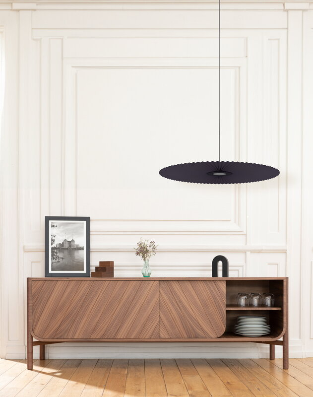 Hartô Carmen pendant, 2025 version, 90 cm, slate grey, decoration image