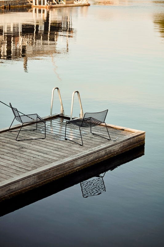 HAY Hee lounge chair, black | Finnish Design Shop