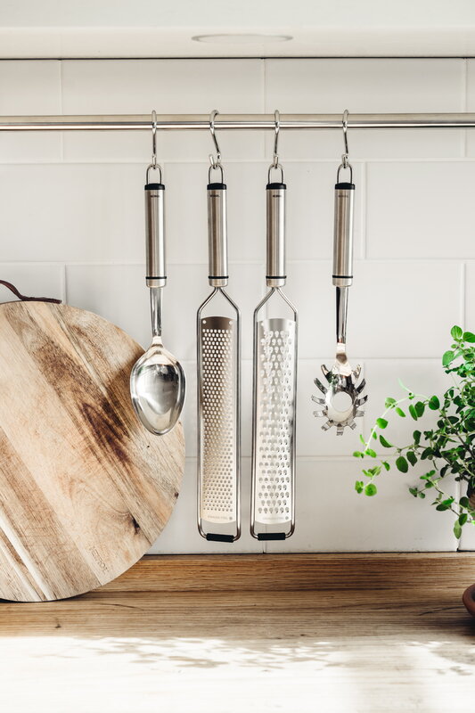 Heirol Steely spaghetti spoon / salad server, decoration image