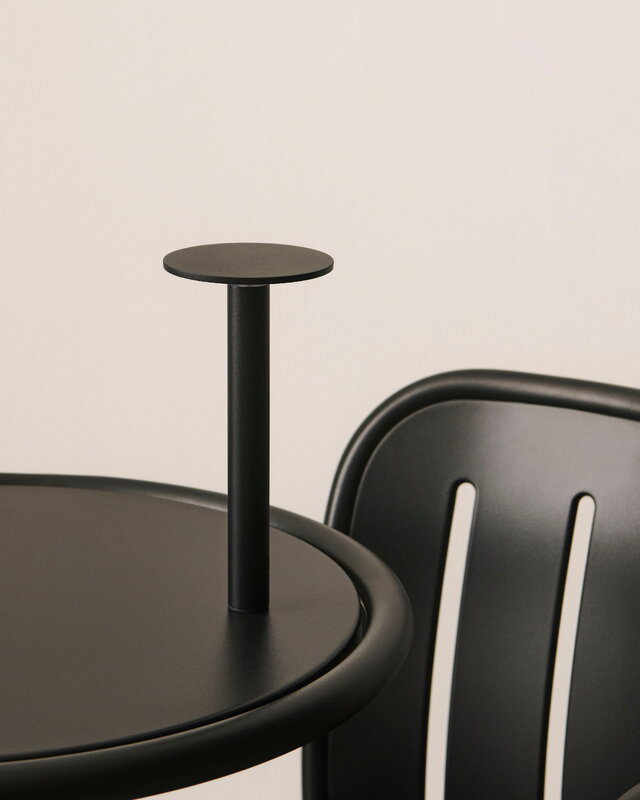 HAY Deville chair, anthracite, decoration image