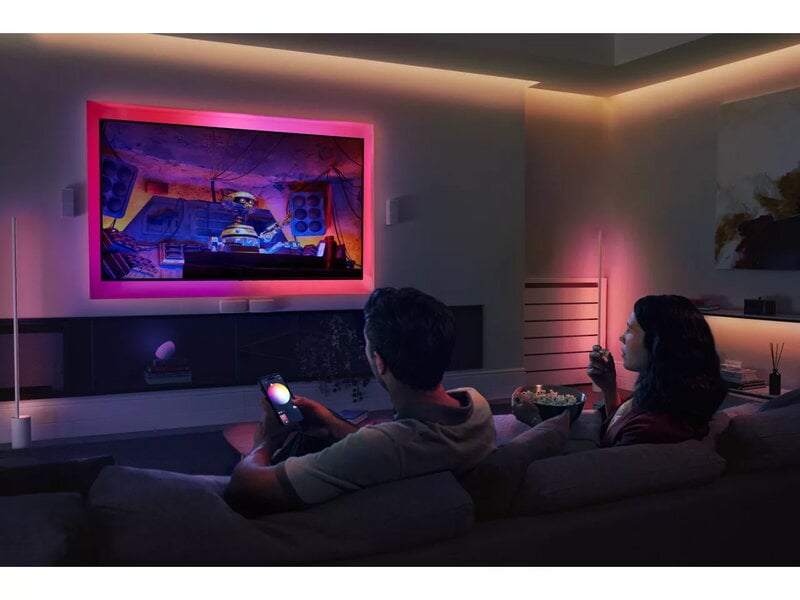 Philips Hue Flux Lichtleiste, 3 m, dekorationsbild
