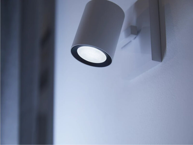 Philips Hue White Ambience smart bulb 4.2W GU10 400lm 2200-6500K, decoration image