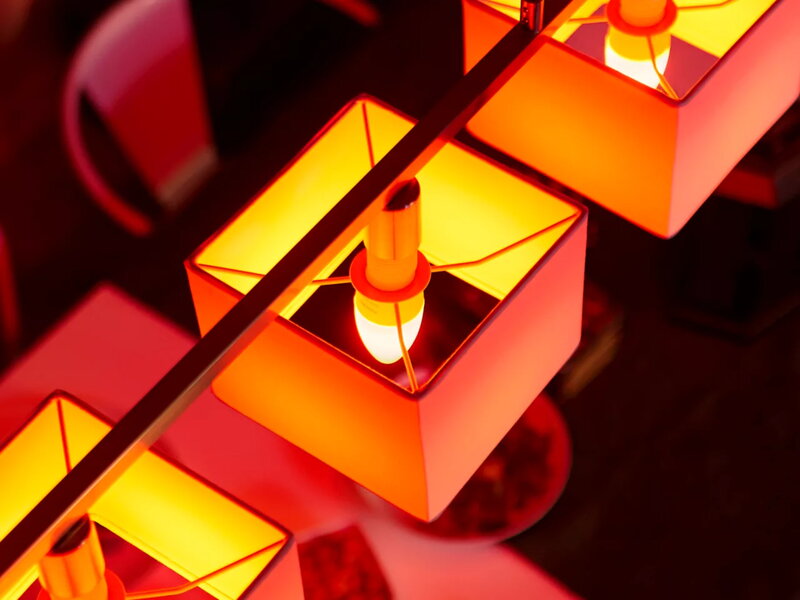 Philips Hue White and Color Ambience smart bulb 5,3W E14 470lm 2000-6500K, decoration image