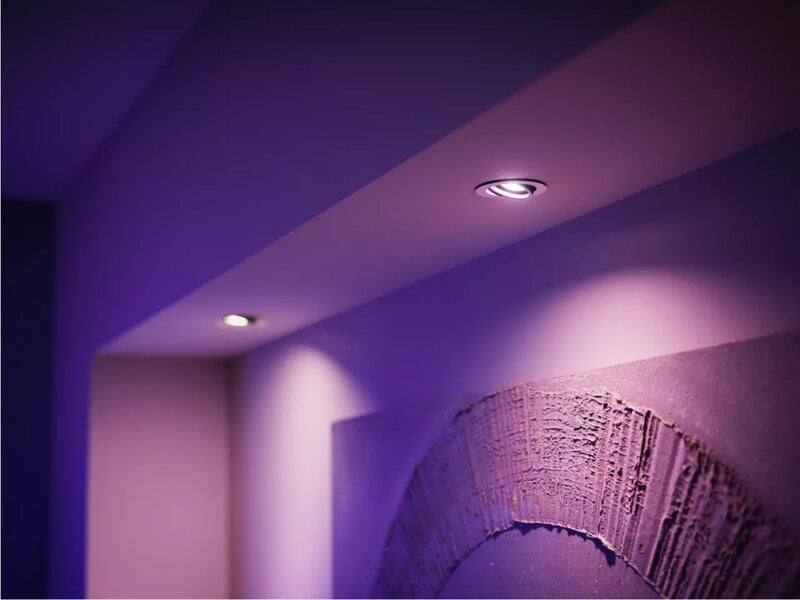 Philips Hue White and Color Ambience smart bulb 6,3W MR16 GU5.3 400lm 2000-6500K, decoration image