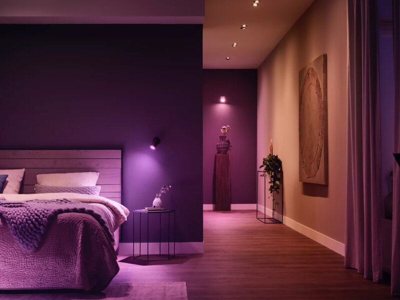 Philips Hue White and Color Ambience smart bulb 6,3W MR16 GU5.3 400lm 2000-6500K, decoration image