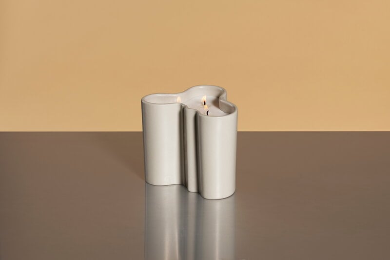 Iittala Aalto Duftkerze, 11 cm, Sand, dekorationsbild