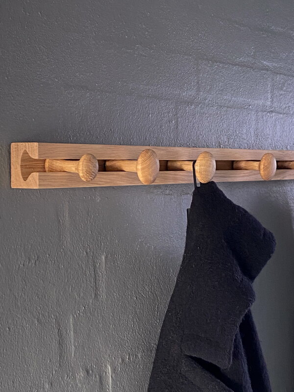 applicata Perchero Track, 90 cm, roble, imagen de decoración