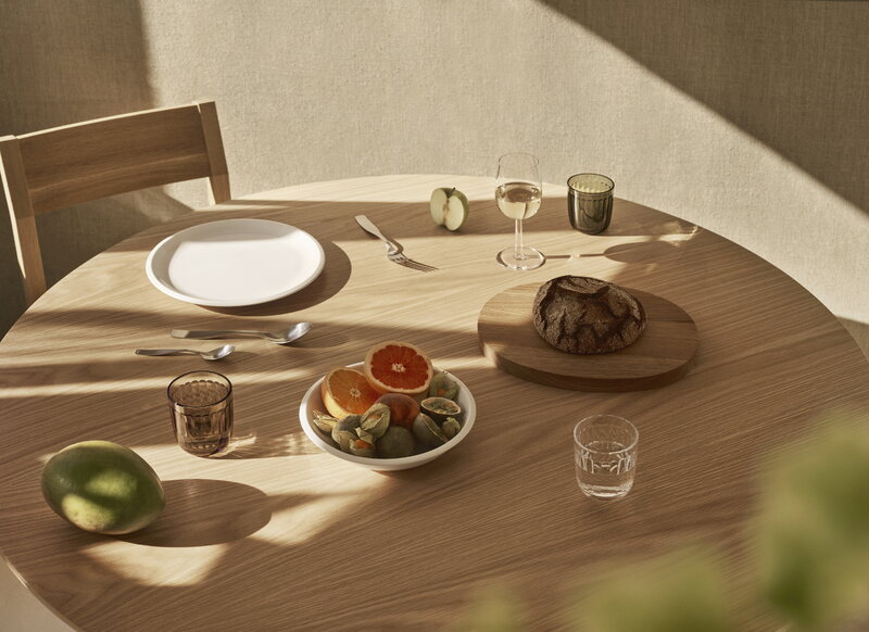Assiette plate Raami en porcelaine blanche - Iittala - Atelier