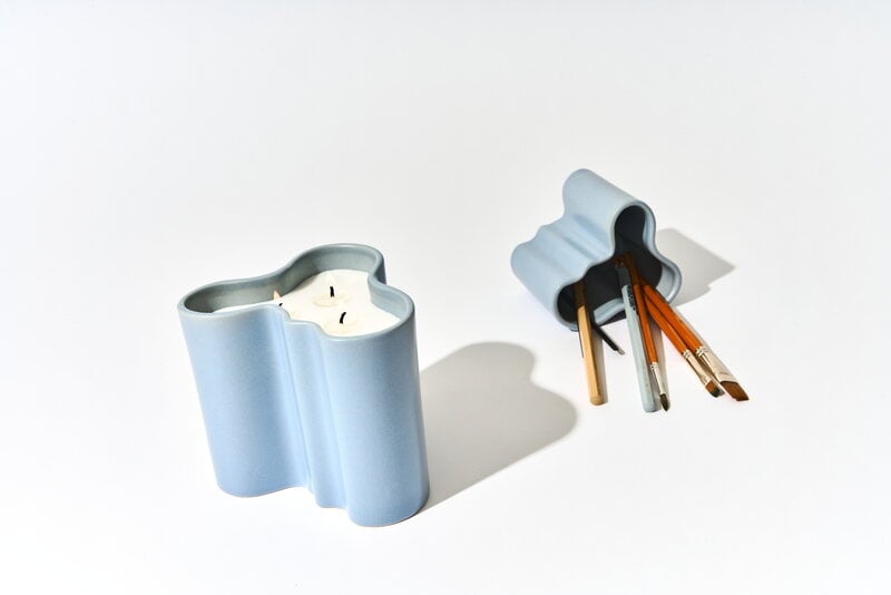 Iittala Bougie parfumée Aalto, 8 cm, eau, image décorative