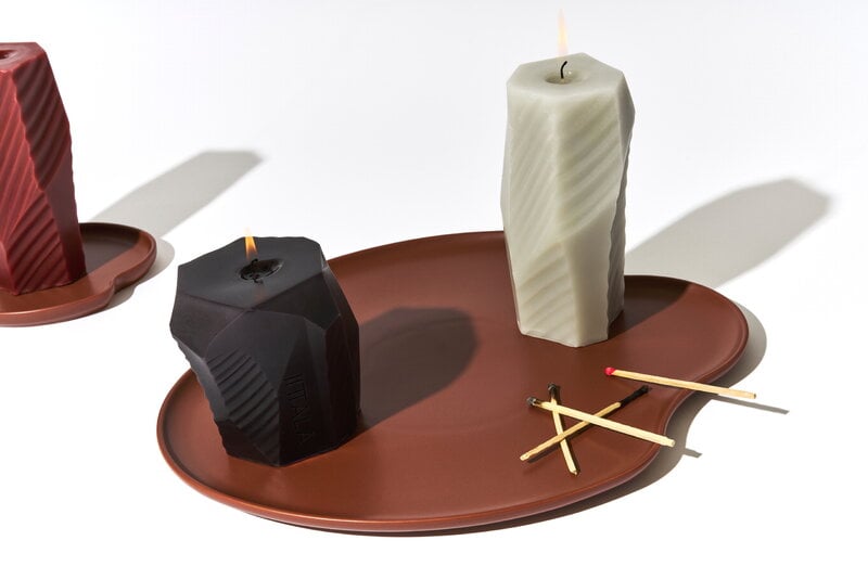 Iittala Aalto platter, 15 cm, fire, decoration image