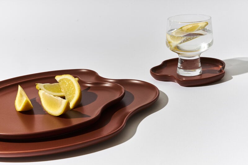 Iittala Aalto platter, 15 cm, fire, decoration image