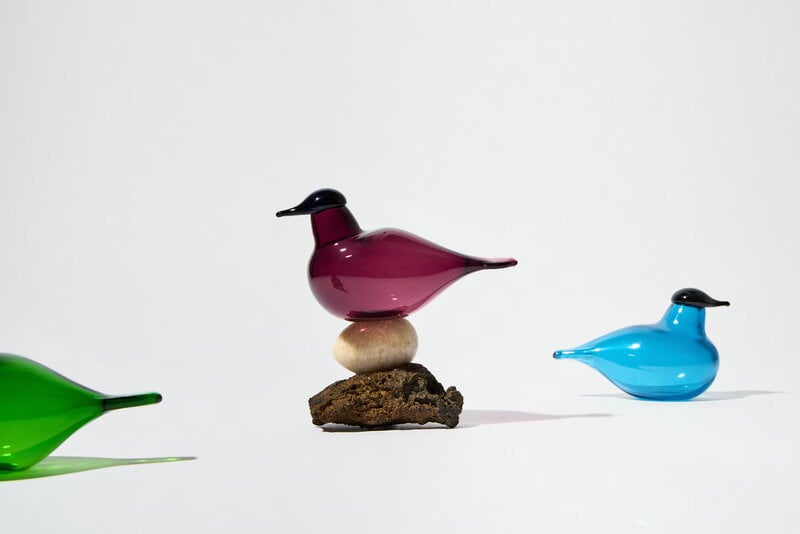 Iittala Birds by Toikka Chiffchaff, turquoise | Finnish Design Shop