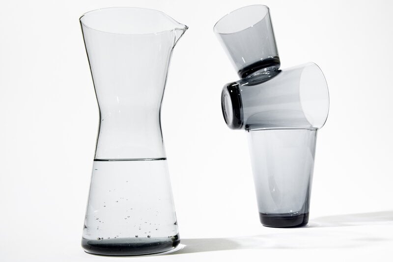 Iittala Kartio glas 21 cl, grå, 2-pack, dekorationsbild